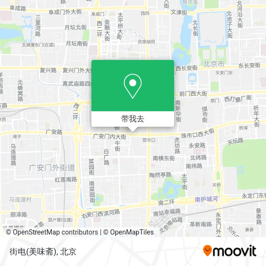 街电(美味斋)地图