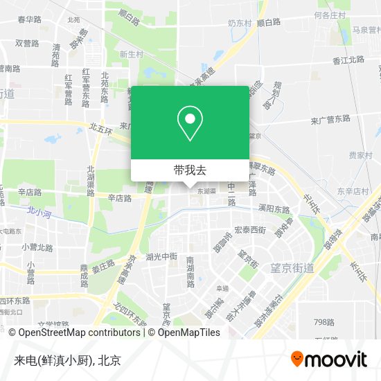 来电(鲜滇小厨)地图