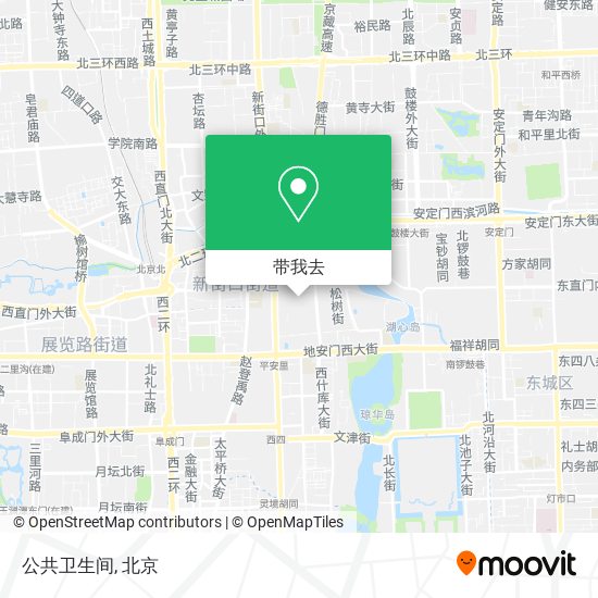公共卫生间地图