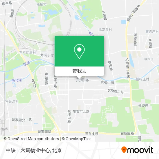 中铁十六局物业中心地图