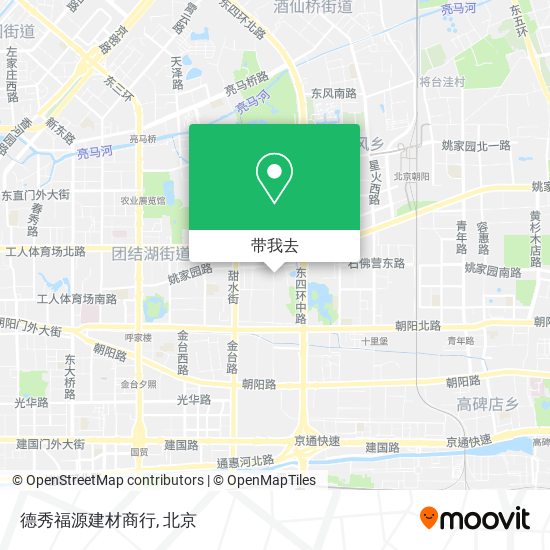 德秀福源建材商行地图
