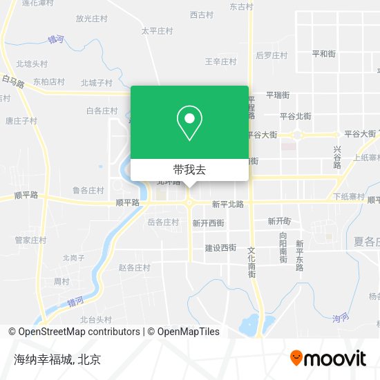 海纳幸福城地图