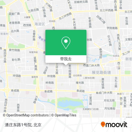 潘庄东路1号院地图