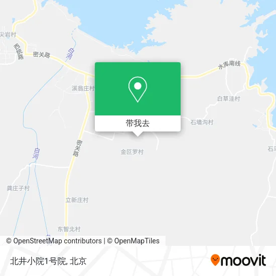 北井小院1号院地图