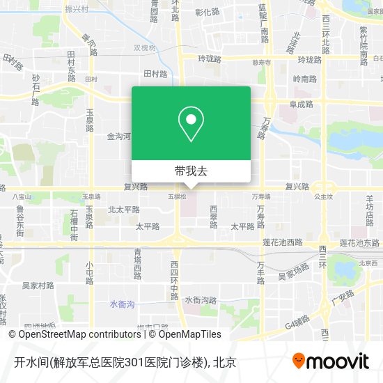 开水间(解放军总医院301医院门诊楼)地图