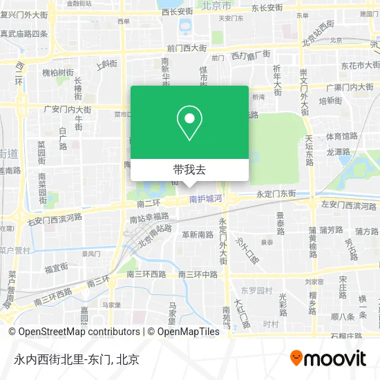 永内西街北里-东门地图