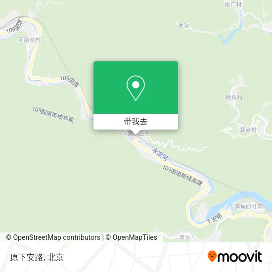 原下安路地图