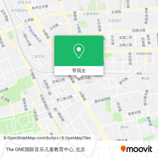 The ONE国际音乐儿童教育中心地图
