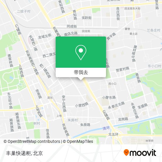 丰巢快递柜地图