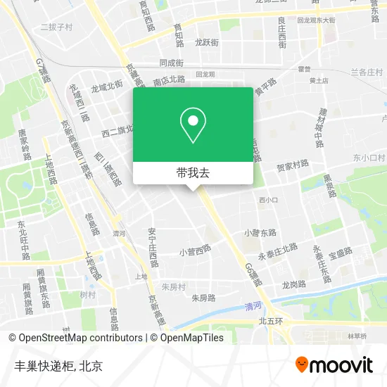 丰巢快递柜地图