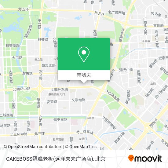 CAKEBOSS蛋糕老板(远洋未来广场店)地图