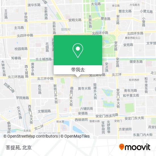 菩提苑地图