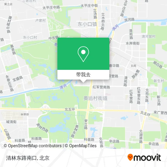 清林东路南口地图