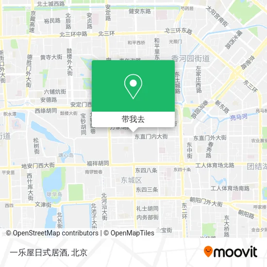 一乐屋日式居酒地图