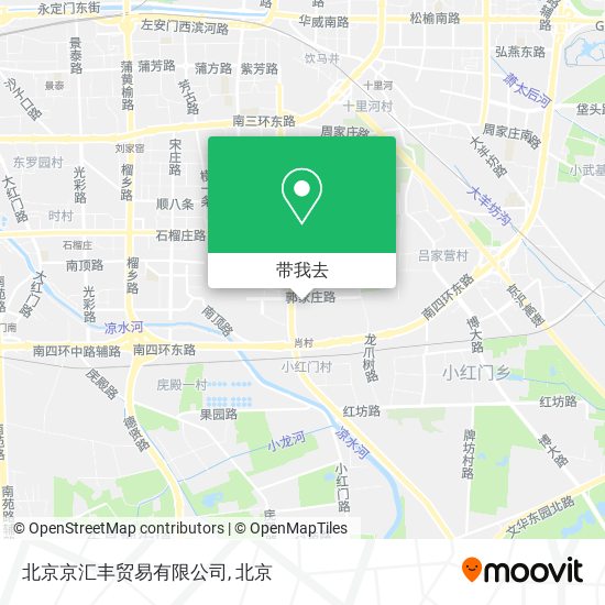 北京京汇丰贸易有限公司地图