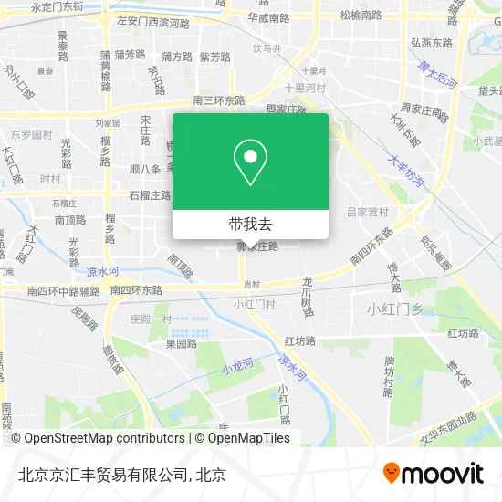 北京京汇丰贸易有限公司地图