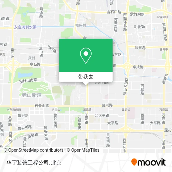 华宇装饰工程公司地图