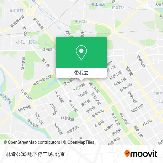 林肯公寓-地下停车场地图