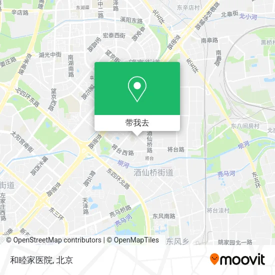 和睦家医院地图