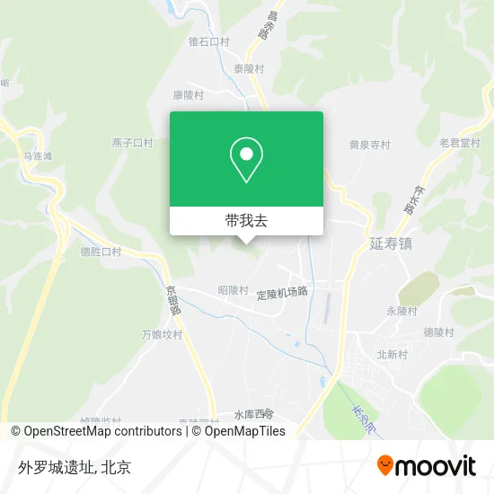外罗城遗址地图