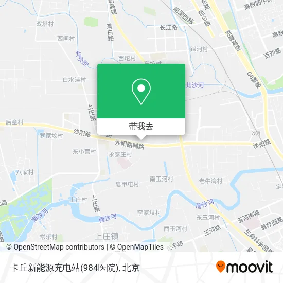卡丘新能源充电站(984医院)地图