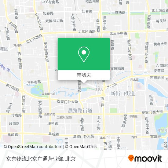 京东物流北京广通营业部地图