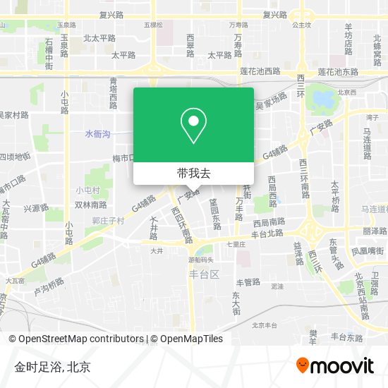 金时足浴地图