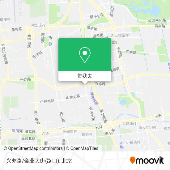 兴亦路/金业大街(路口)地图