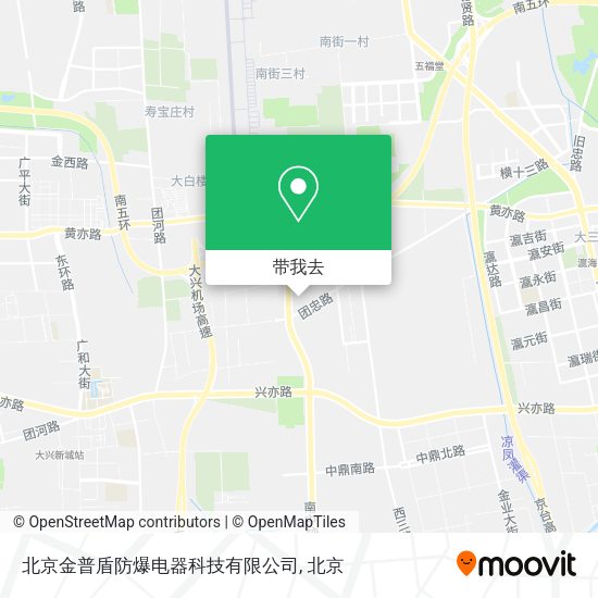 北京金普盾防爆电器科技有限公司地图
