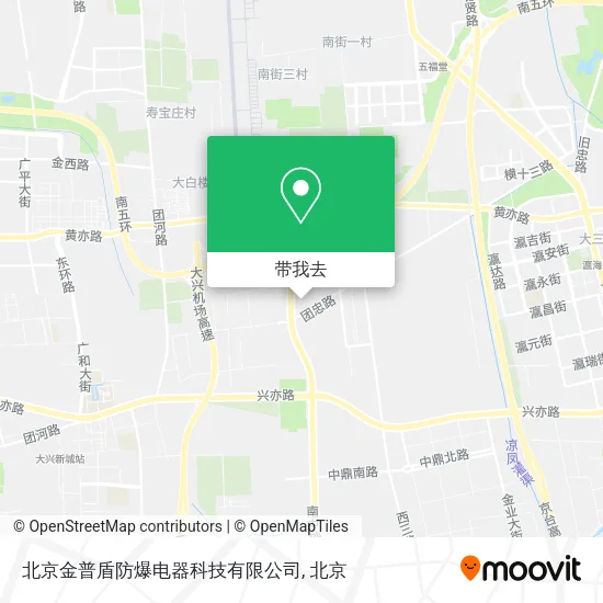 北京金普盾防爆电器科技有限公司地图