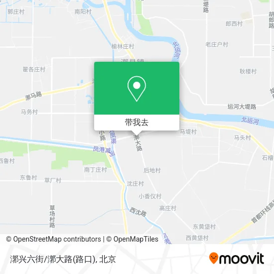 漷兴六街/漷大路(路口)地图