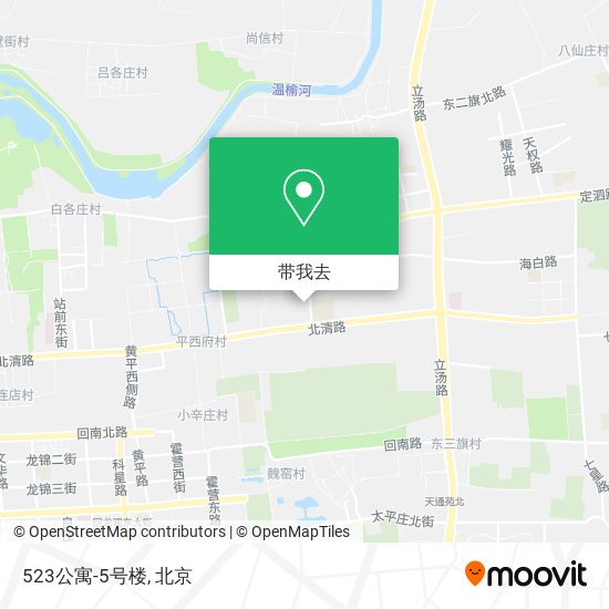 523公寓-5号楼地图