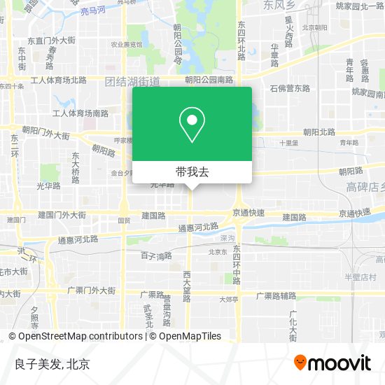良子美发地图