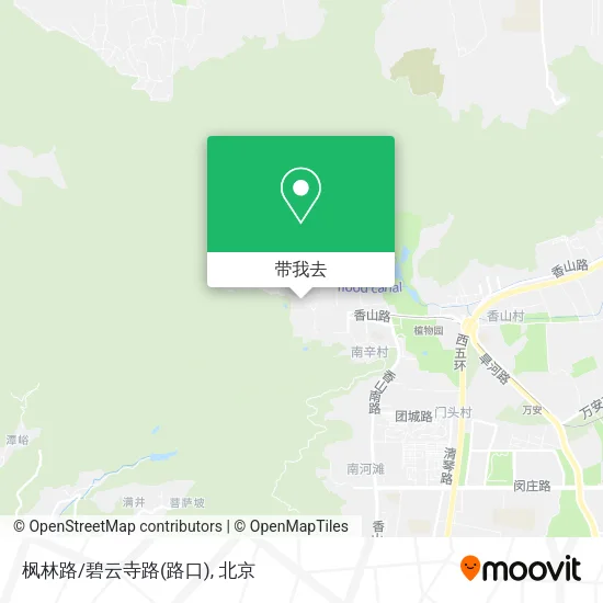 枫林路/碧云寺路(路口)地图
