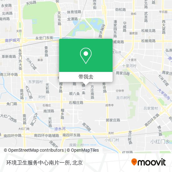 环境卫生服务中心南片一所地图