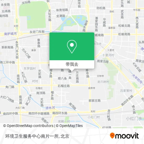 环境卫生服务中心南片一所地图