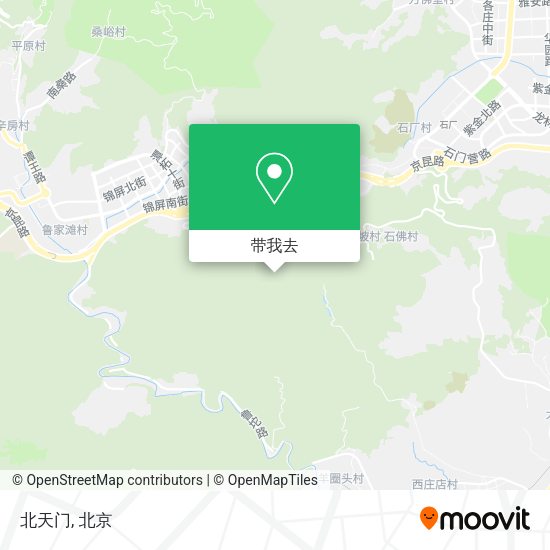 北天门地图