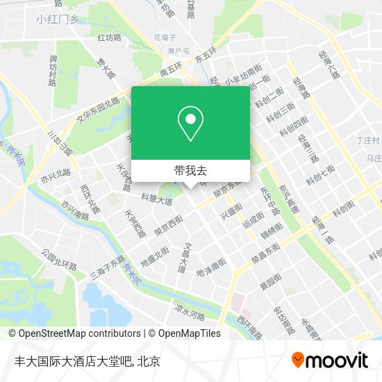 丰大国际大酒店大堂吧地图