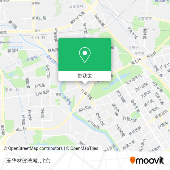 玉华林玻璃城地图