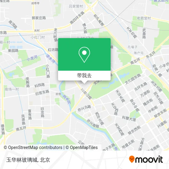 玉华林玻璃城地图