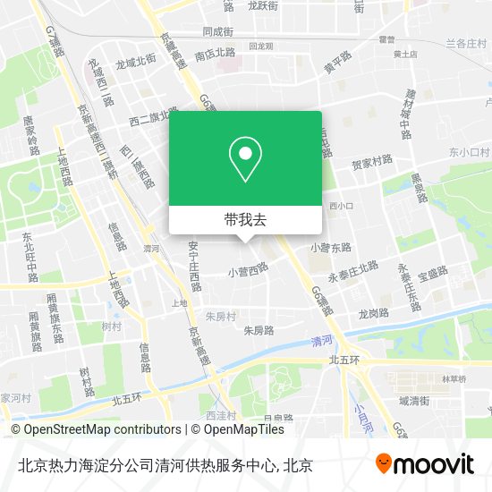 北京热力海淀分公司清河供热服务中心地图
