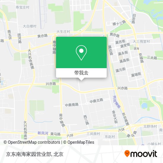 京东南海家园营业部地图