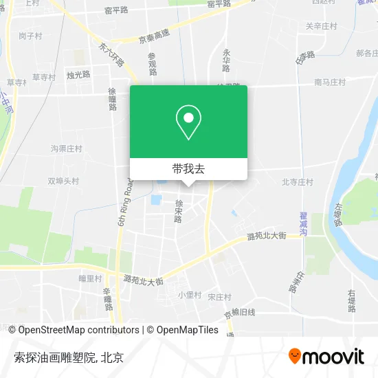 索探油画雕塑院地图