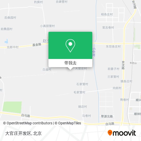大官庄开发区地图