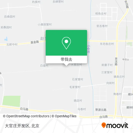 大官庄开发区地图