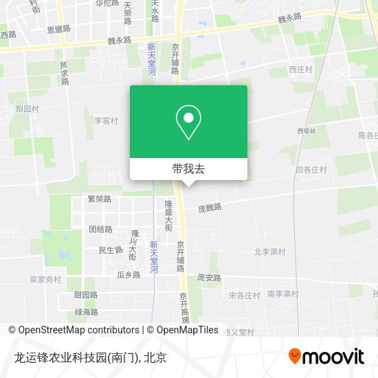 龙运锋农业科技园(南门)地图