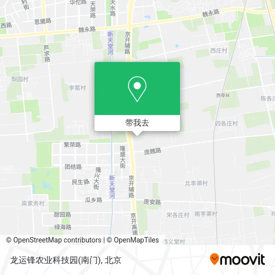 龙运锋农业科技园(南门)地图