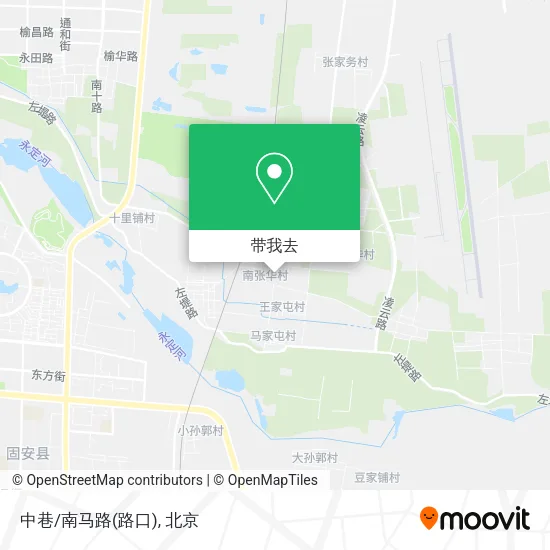 中巷/南马路(路口)地图