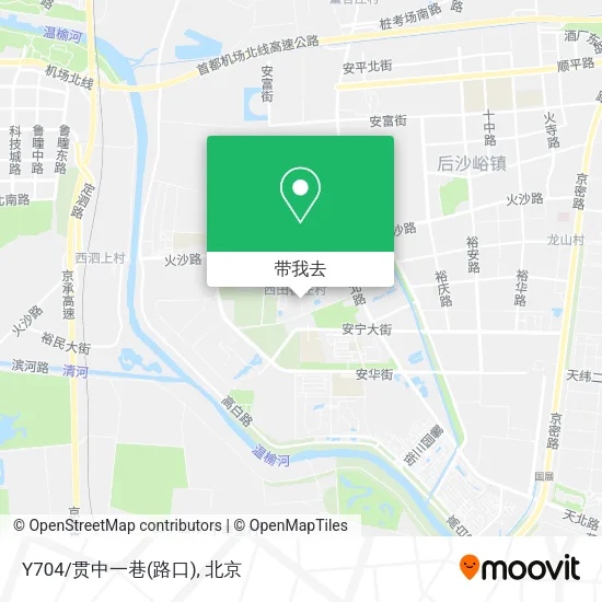 Y704/贯中一巷(路口)地图