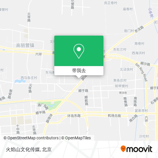 火焰山文化传媒地图